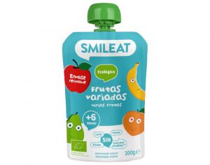 SMILEAT BABY Gourde Fruits Varis - 100 g - Ds 6 mois